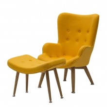 Poltrona classica imbottita